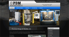 Desktop Screenshot of pdmcorp.com