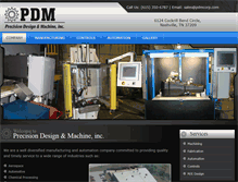 Tablet Screenshot of pdmcorp.com